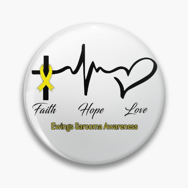 Item preview, Faith Hope Love Ewings Sarcoma Awareness designed and sold by frechettee.