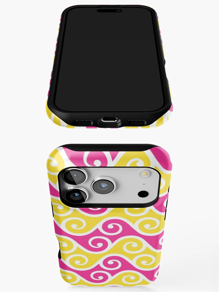 Thumbnail 3 of 4, iPhone Case, Wave Pattern designed and sold by InducTees.