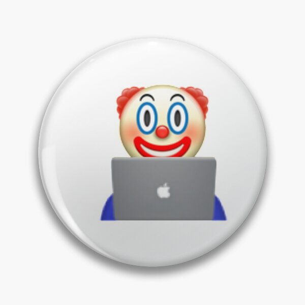 Item preview, Clown at computer designed and sold by brynnekm.