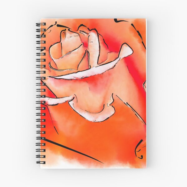 Item preview, Orange Rosebud In Abstract designed and sold by KirtTisdale.