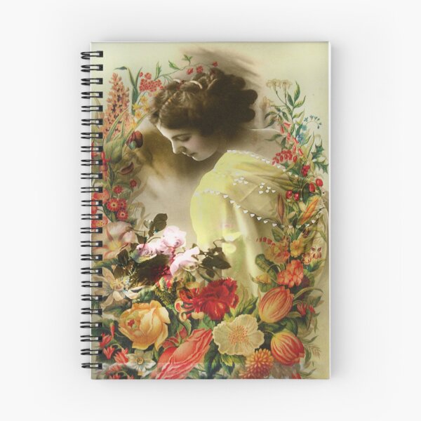 Artikelvorschau, Dame mit Blumen entworfen und verkauft von Irene Burdell.