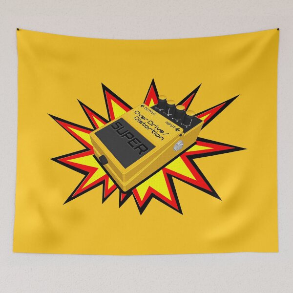 Item preview, Super Over Drive Distortion Comics - Guitar Pedal - ギター designed and sold by RazzArt.