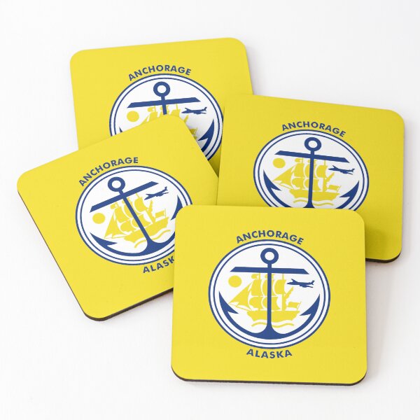 Item preview, Flag of Anchorage, Alaska designed and sold by brigadeiro.