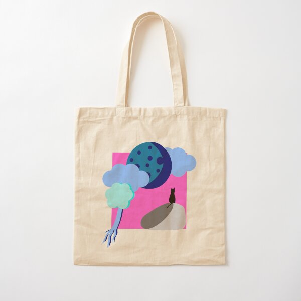 Item preview, Cat looking at the moon  designed and sold by Gabrielle Freitas.