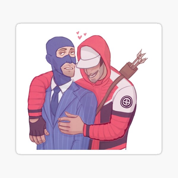 Sniper Spy Tf2 Sticker Sticker By Vampiriism Redbubble 4141