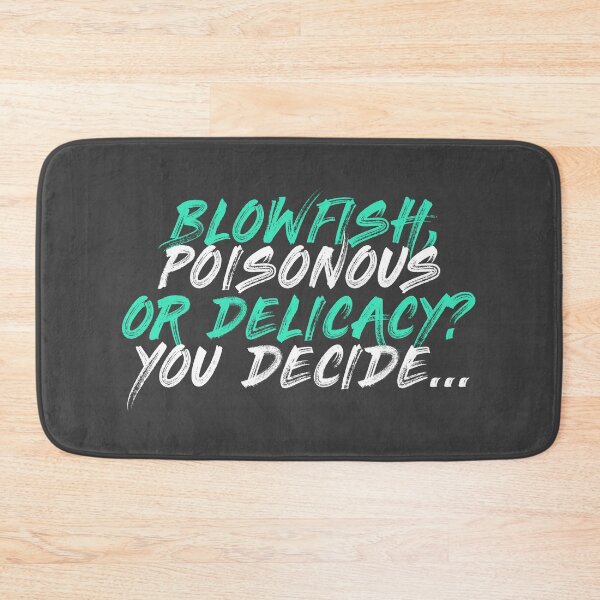 Item preview, Blowfish, poisonous or delicacy? You decide... designed and sold by Sticker Up.