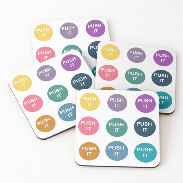 Item preview, Push It Buttons B designed and sold by ErinLP.