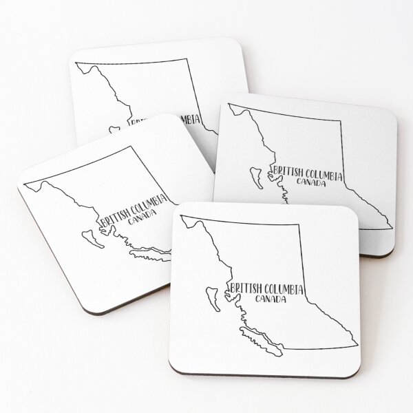 Item preview, British Columbia Sticker - White designed and sold by madibroo.