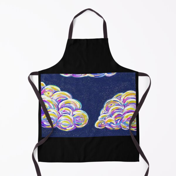 Item preview, Clouds with Eyes Acrylic Abstract Trippy Painting designed and sold by Grace Behler.