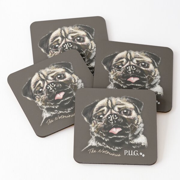 Item preview, The Notorious P.U.G. designed and sold by Nora Lee Illustrations.