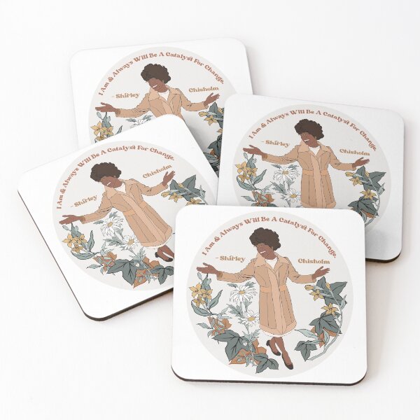 Item preview, Shirley Chisholm "I Am and Always Will Be A Catalyst For Change" designed and sold by fabfeminist.