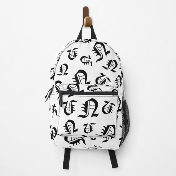 Item preview, N – Old English Initial Black Letter N Pattern designed and sold by Typeglyphs.