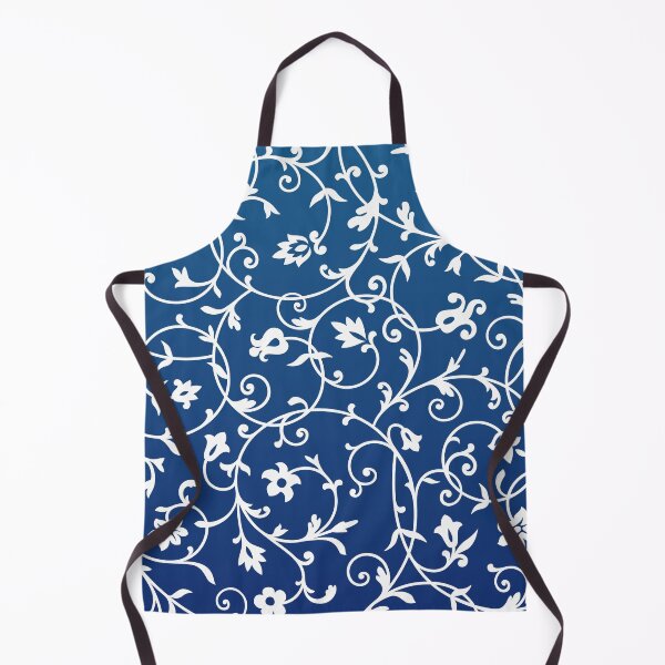 Item preview, Navy Blue Floral Pattern designed and sold by InducTees.