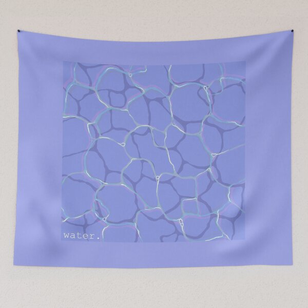 Item preview, Chill Aesthetic Water Design designed and sold by Artsyeyrika.