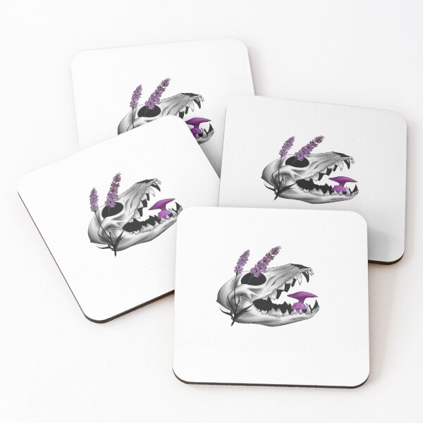 Item preview, Unforgotten - Coyote Skull designed and sold by inkynewt.