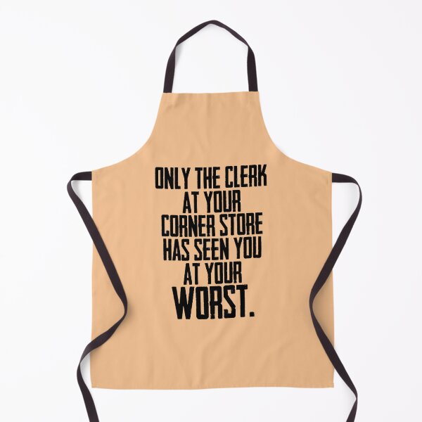 Item preview, Only the clerk at your corner store has seen you at your worst. designed and sold by Sticker Up.