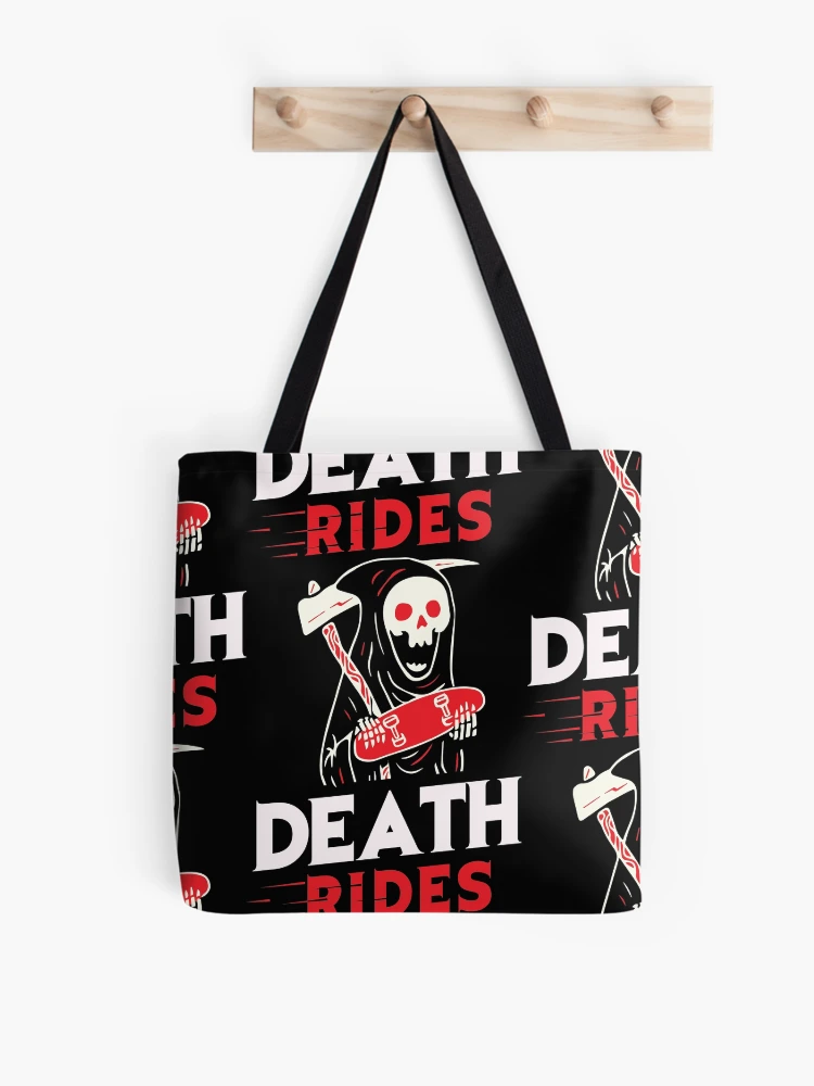 Thumbnail 1 of 2, Tote Bag, Death Rides designed and sold by V Design Factory.