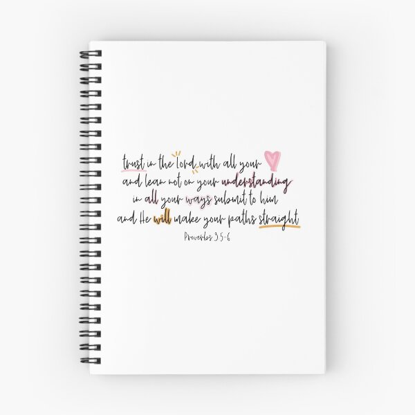 Item preview, Proverbs 3:5-6 designed and sold by Stick With Sophie.