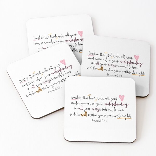 Item preview, Proverbs 3:5-6 designed and sold by Stick With Sophie.
