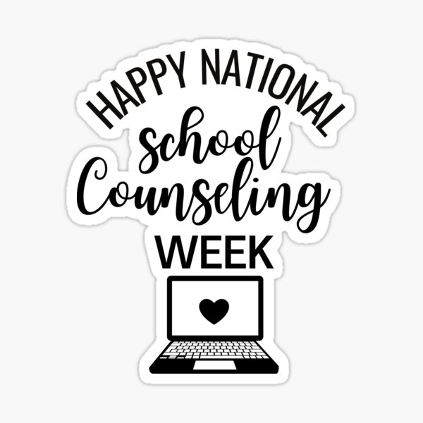 "Happy National School Counseling Week Gift Guidance Counselor" Sticker