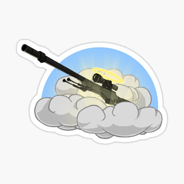 CSGO Awp in Heaven Sticker