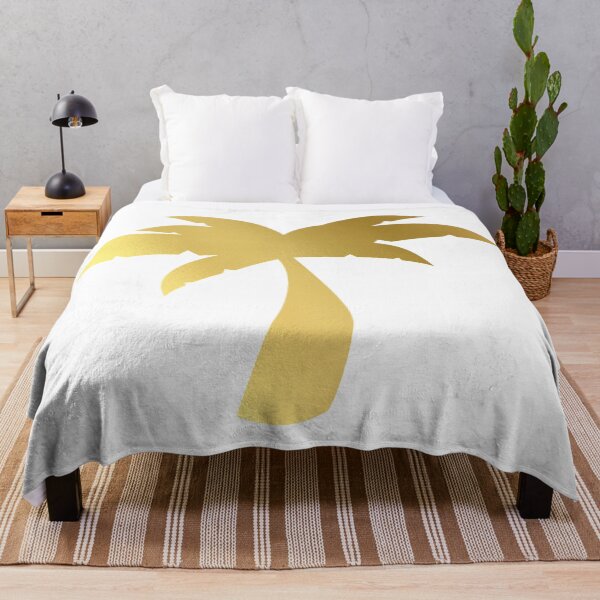Item preview, Gold Metallic Tropical Palm Tree designed and sold by hearthearts.