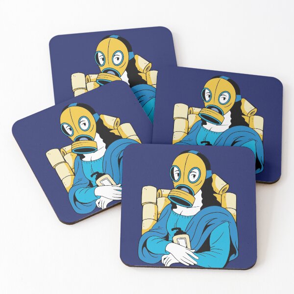 Item preview, Gas Mask Mona Lisa | Pandemic Art | Funny Fine Art Parody designed and sold by SLAG-Creative.
