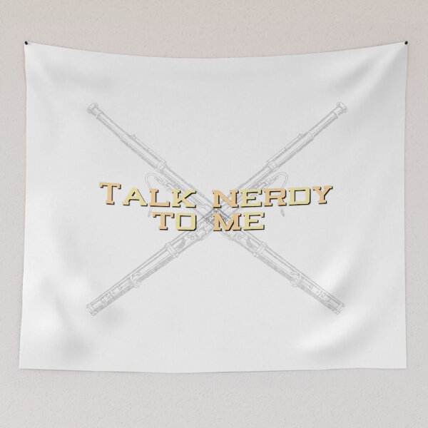 Item preview, Talk Nerdy To Me - Bassoon designed and sold by BandMomDesigns.