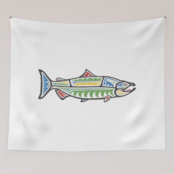 Item preview, Salish Salmon designed and sold by Chowitshoot.
