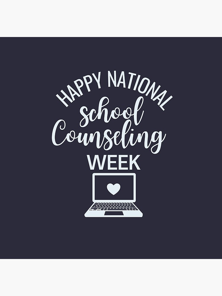 "Happy National School Counseling Week Gift Guidance Counselor" Poster