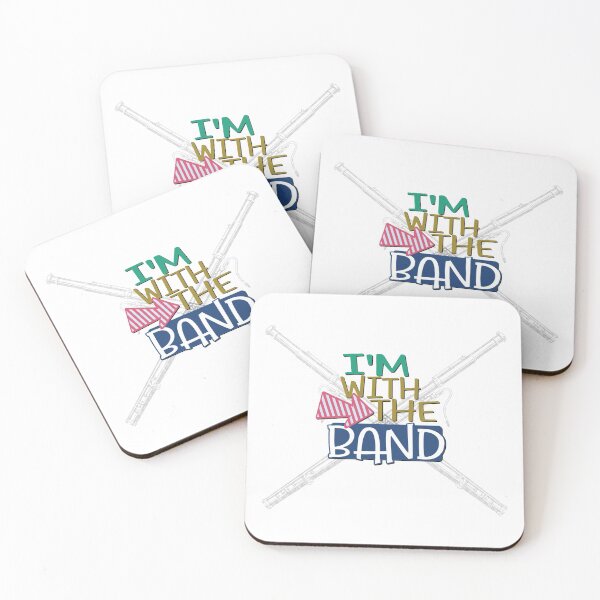 Item preview, I'm With The Band - Bassoon designed and sold by BandMomDesigns.