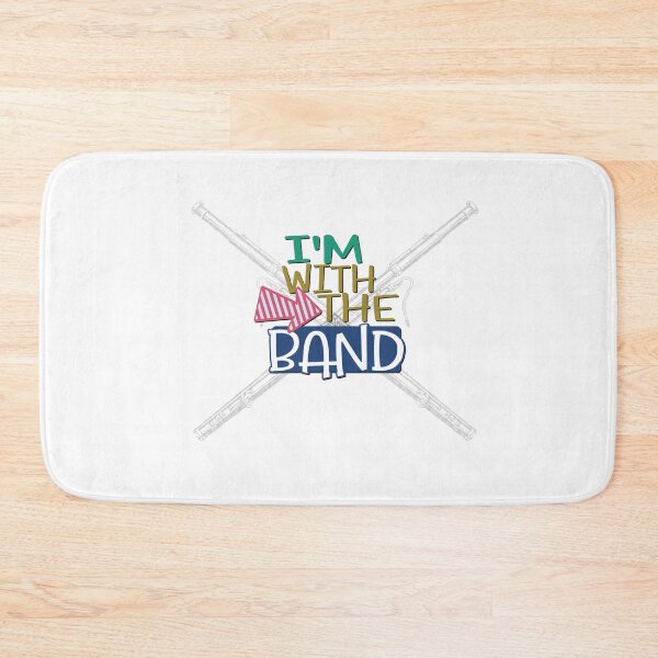 Item preview, I'm With The Band - Bassoon designed and sold by BandMomDesigns.