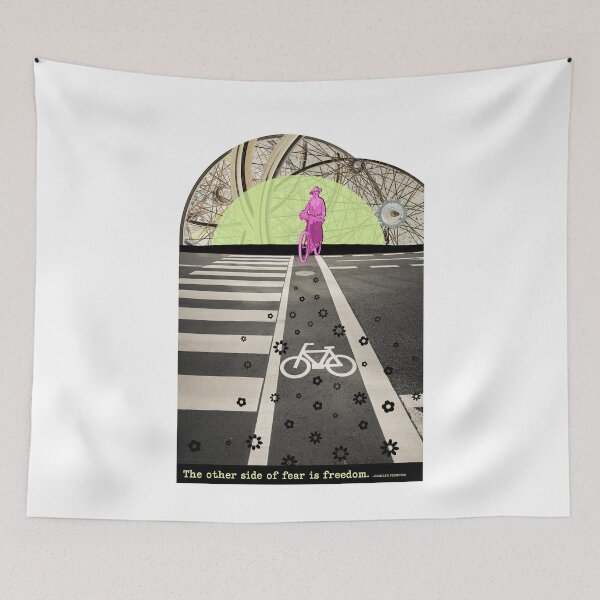 Item preview, Ride Your Bike to Get to the Other Side of Fear designed and sold by Normandie Rainwater.