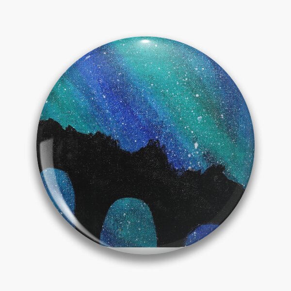 Item preview, Mountain Arches in the Night Sky designed and sold by millajay.