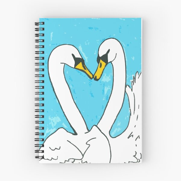 Item preview, Swans in Love designed and sold by KitCatCards.