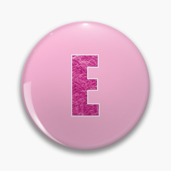 Item preview, Letter E - Pink Water Wave Ocean Art designed and sold by dylanxh.
