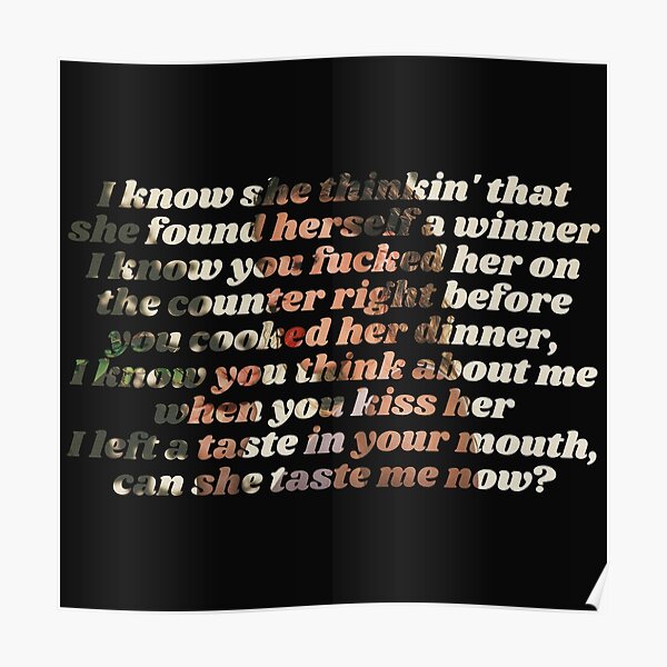 Fletcher Lyrics Posters Redbubble