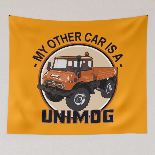 Item preview, My other car is a UNIMOG (orange on orange) designed and sold by Groenendijk.