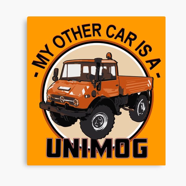 Item preview, My other car is a UNIMOG (orange on orange) designed and sold by Groenendijk.