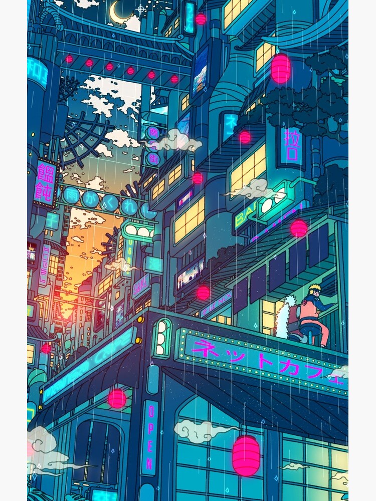 Rain Village by SeerStuff