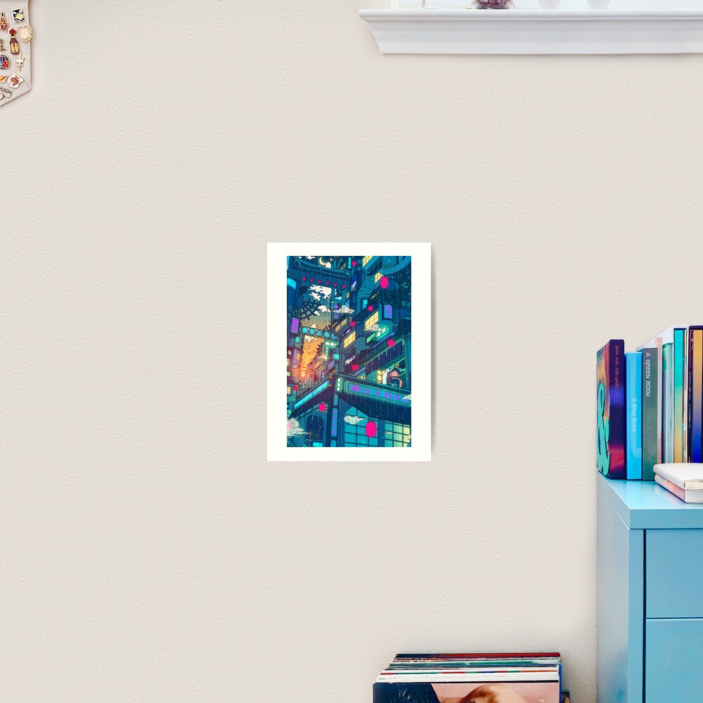 Rain Village Photographic Print
