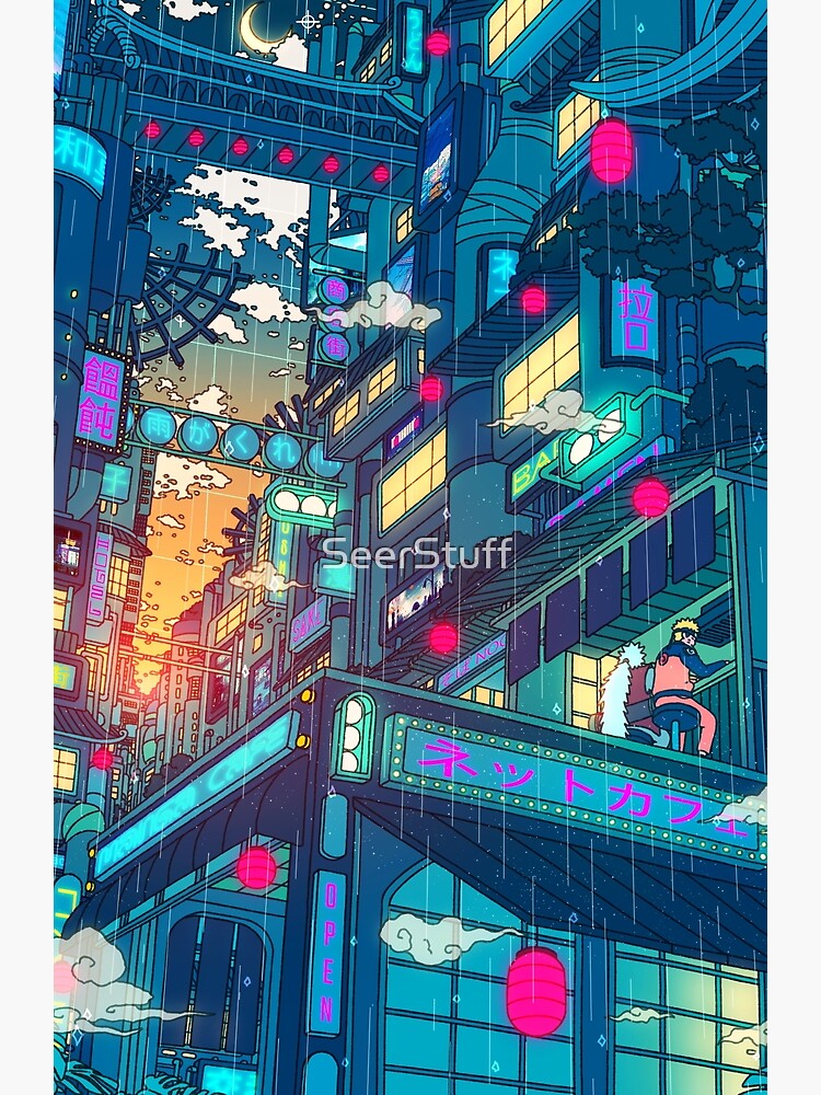 Rain Village by SeerStuff