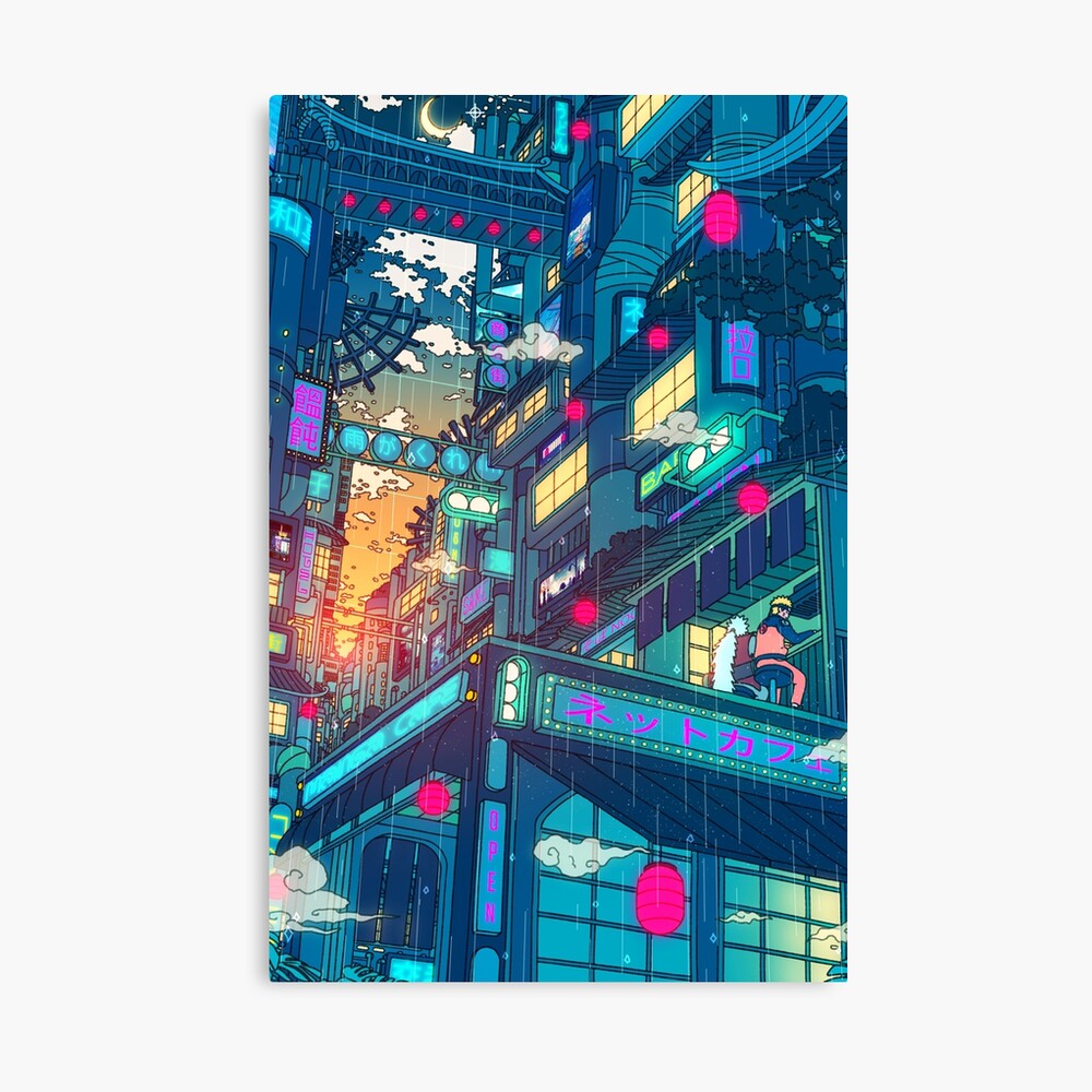 Rain Village Photographic Print