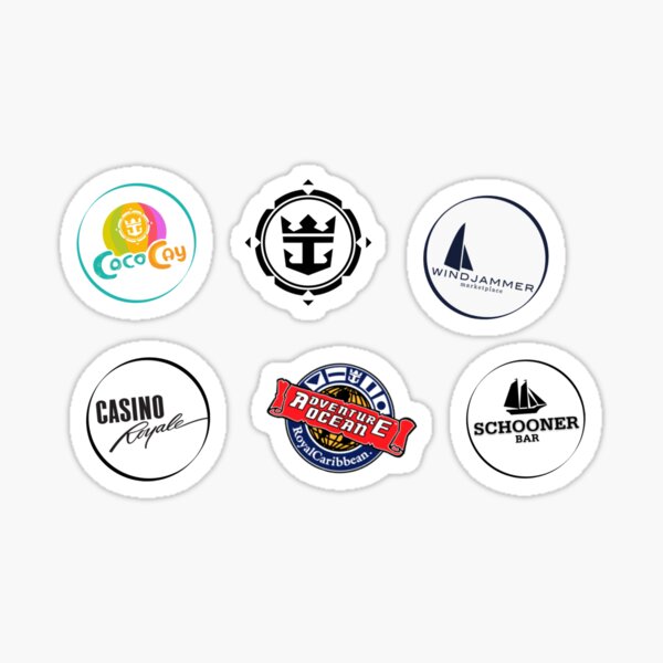 Item preview, Royal Caribbean Sticker Pack 1 - The Essentials designed and sold by Jake Sperling.