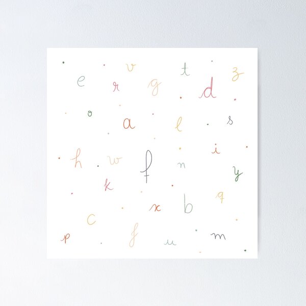 Item preview, Alphabet’s letters  designed and sold by Adricaramelo.