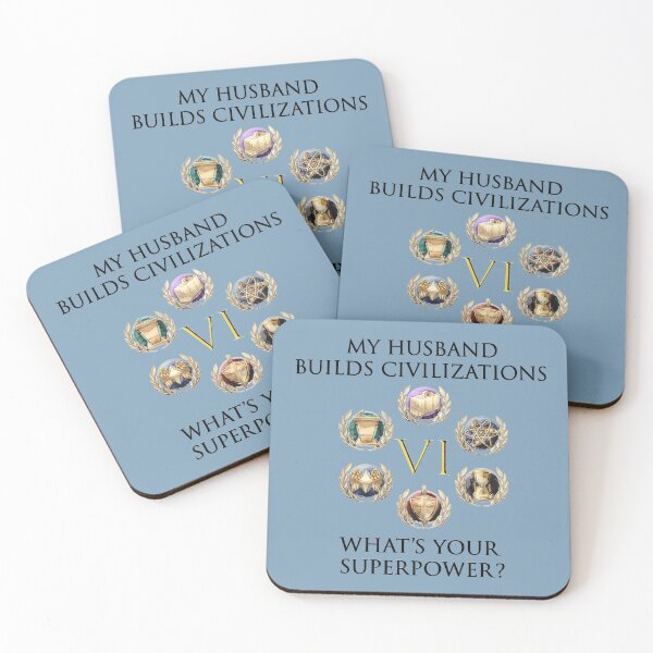 Item preview, HUSBAND BUILDS CIVILIZATIONS, WHAT IS YOUR SUPERPOWER? designed and sold by Image NDesign.