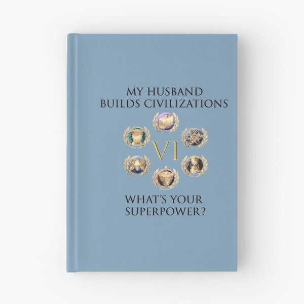 Item preview, HUSBAND BUILDS CIVILIZATIONS, WHAT IS YOUR SUPERPOWER? designed and sold by Image NDesign.