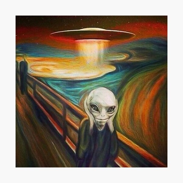 Item preview, Alien Abduction Artwork  designed and sold by QualityClo.