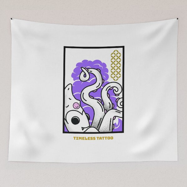 Item preview, Complementary - Colored Octopus designed and sold by TimelessTattoo.