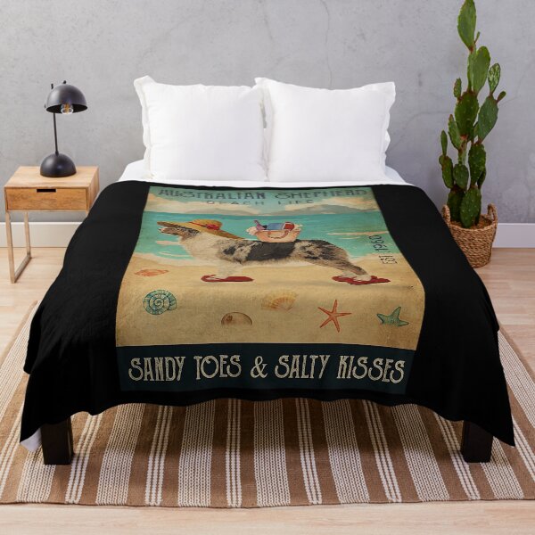 Item preview, Beach Life Australian Shepherd Dog Lover Funny Gift designed and sold by Douglafa.